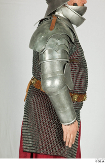  Photos Medieval Guard in mail armor 3 Medieval clothing Medieval soldier chainmail armor plate armor upper body 0008.jpg